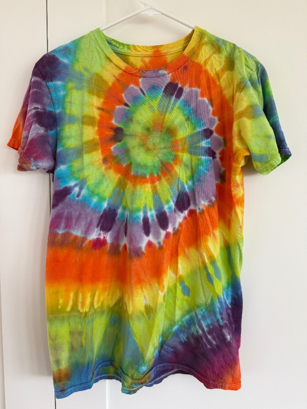 Soft, Vintage Tie Dye Cotton Shirt